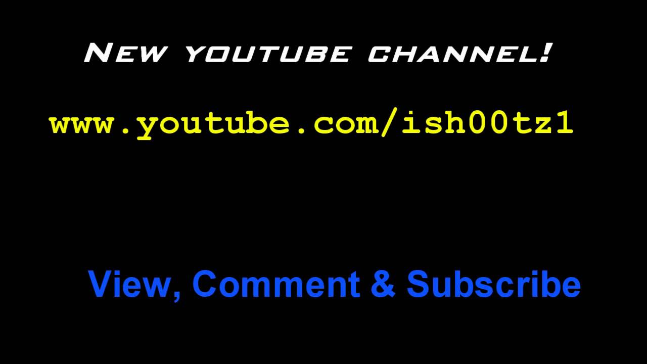 New Youtube Channel!