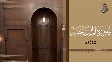 سورة الممتحنة - الشيخ محمد اللحيدان