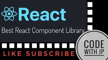Best React Component Libraries & React Component  || CODE WITH JP ||