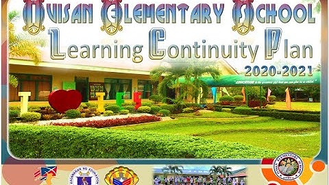 Ivisan Elementary School Learning Continuity Plan (LCP) Simulation of Modular Learning SY. 2020-2021
