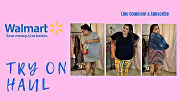 WALMART PLUS SIZE TRY ON HAUL • FALL 2022 • CLEARANCE TRY ON