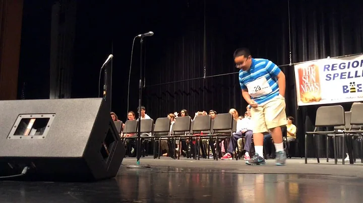 Henry Hein wins 28th Annual Sun News Spelling Bee