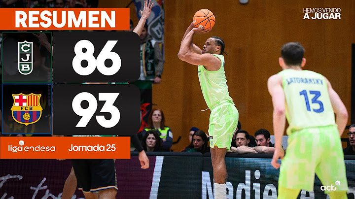 Joventut Badalona - Barça (86-93)  RESUMEN | Liga Endesa 2024-25
