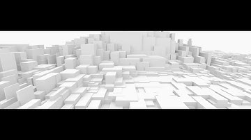 Lightwave Instancing Test - Fractal Noise Instance Scaling Sequence
