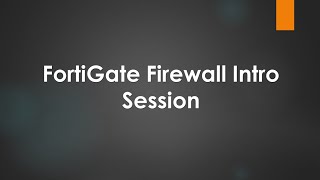 Fortigate Firewall Demo Class | Fortinet screenshot 5