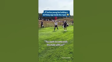 Justin Thomas just made a memory for this young fan at the Ryder Cup that he will cherish forever