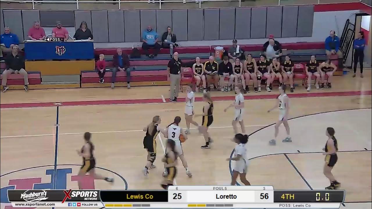 Loretto High School vs Lewis County High School Women's Basketball