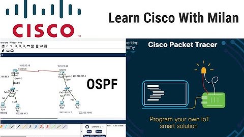 ospf Configuration  on CISCO Packet Tracer | TechSillsWithMilan