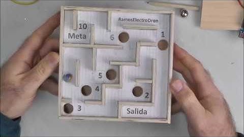 Como hacer un laberinto a bolas, planos gratis free plans. RamosElectroDron