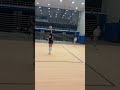 HOW DOES SHE SAVE BALL LIKE THAT #atlanta #peppering #volleyball #welcometoatlanta