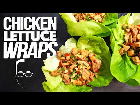 PF CHANG&rsquo;S CHICKEN LETTUCE WRAPS...BUT HOMEMADE & WAY BETTER! | SAM THE COOKING GUY