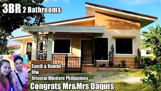 115 SQM 3Bedrooms | Napaka Ganda Nito  Katas ng Magasawang OFW | Congrats Mr&Mrs Daquis