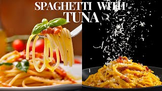 Spaghetti con Tonno & Olive | Spaghetti with Tuna & Olives Recipe | Spaghetti Recipe | Video Recipe