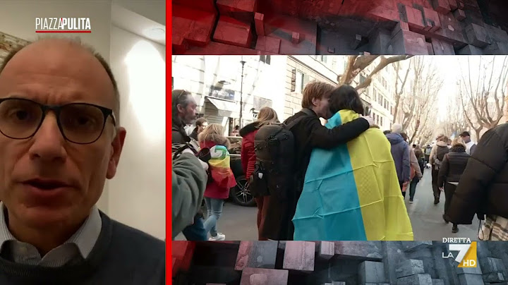Guerra Ucraina, Letta: "L'Europa non può essere una grande Svizzera"