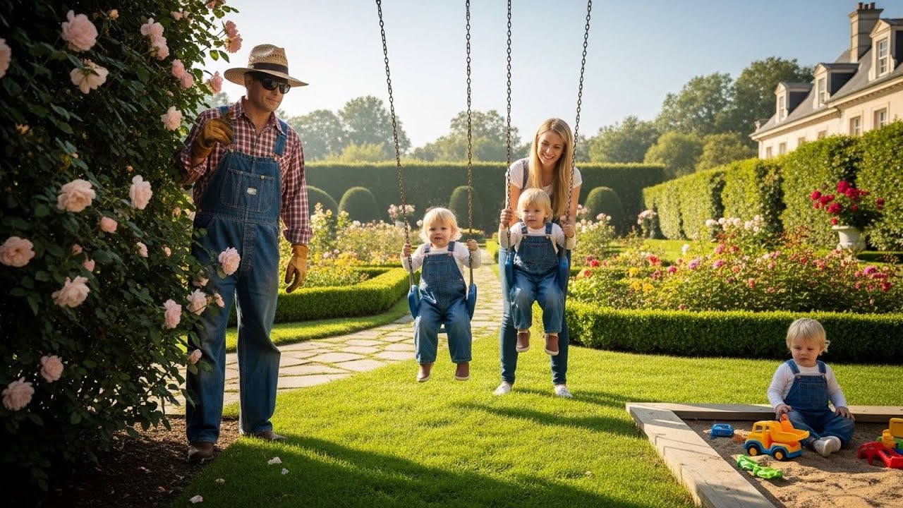 Ο εκατομμυριούχος ντύθηκε κηπουρός για να παρατηρήσει πώς η νέα νταντά φρόντιζε τα δίδυμα τ