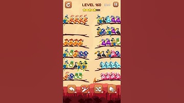 Bird Sort 2: Color Puzzle Level 160 #games #gaming #gameplay