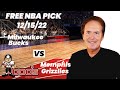 NBA Picks - Bucks vs Grizzlies Prediction, 12/15/2022 Best Bets, Odds & Betting Tips | Docs Sports