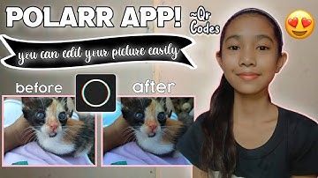 POLLAR APP! EDIT YOUR PICTURES EASILY |HOW TO EDIT YOUR PICTURE USING POLARR APP |LOVELY UMALI