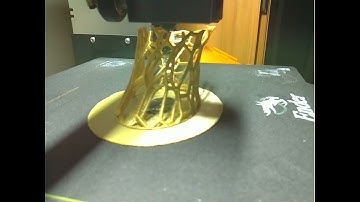 Voronoi vase 2-piece timelapse (upper)