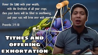 Vlog#70| Sharing My Tithes and Offerings Exhortation|Proverbs 3:9-10| With English Subtitles