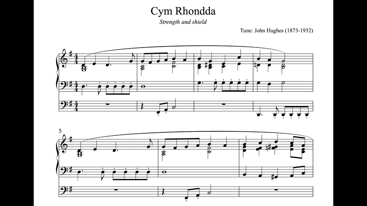 Cwm Rhondda - 50 Silly Last Verses