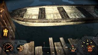 broken boat lift glitch on  the Wreck of the FMS Northern Star - fallout 4