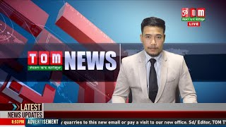 LIVE | TOM TV 9:00 PM MANIPURI NEWS, 10 JUNE  2023