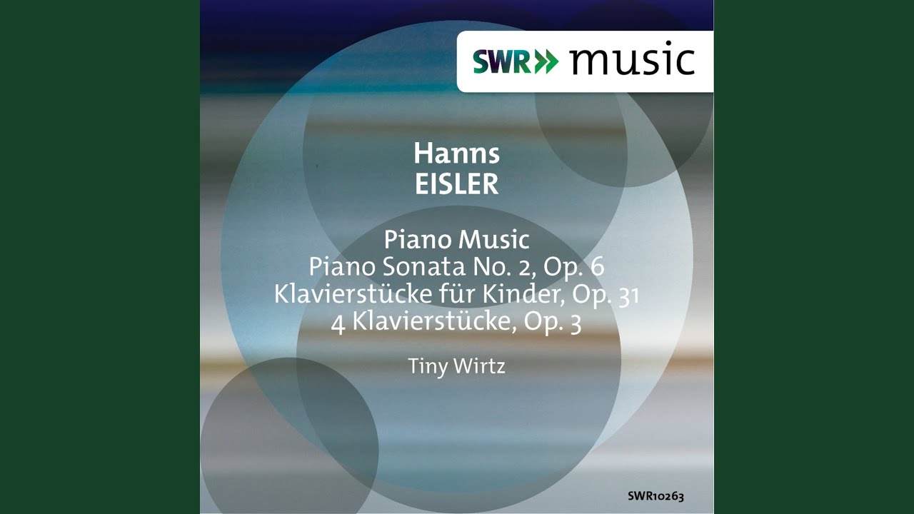 Klavierstücke für Kinder, Op. 31: 7 Piano pieces: No. 5. Praeludium II