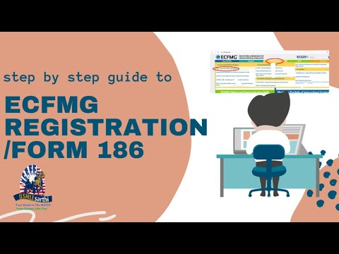 USMLE exam registration step by step for IMGs (ECFMG, form 186)