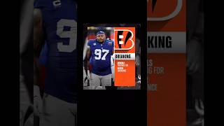 Sexy dexy to the bengals #nfl #newyorkgiants #cincinnatibengals