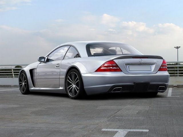 Mercedes CL W215 - Tuning - Black Edition Body kit - YouTube