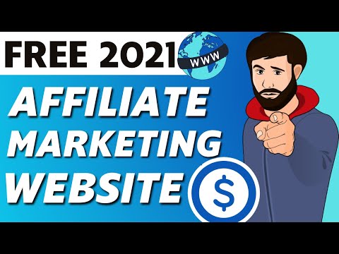 how to make a affiliate marketing website free