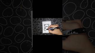 How to Draw a Teddy Bear Holding a Heart #shorts #viral #shortsvideo #shortvideo