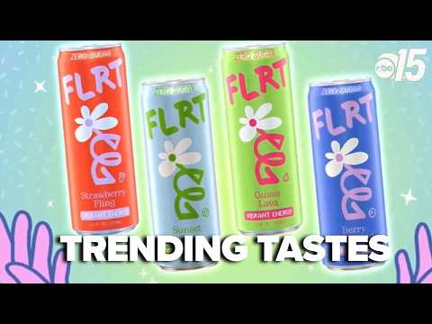 Trending Tastes: FLRT energy drinks