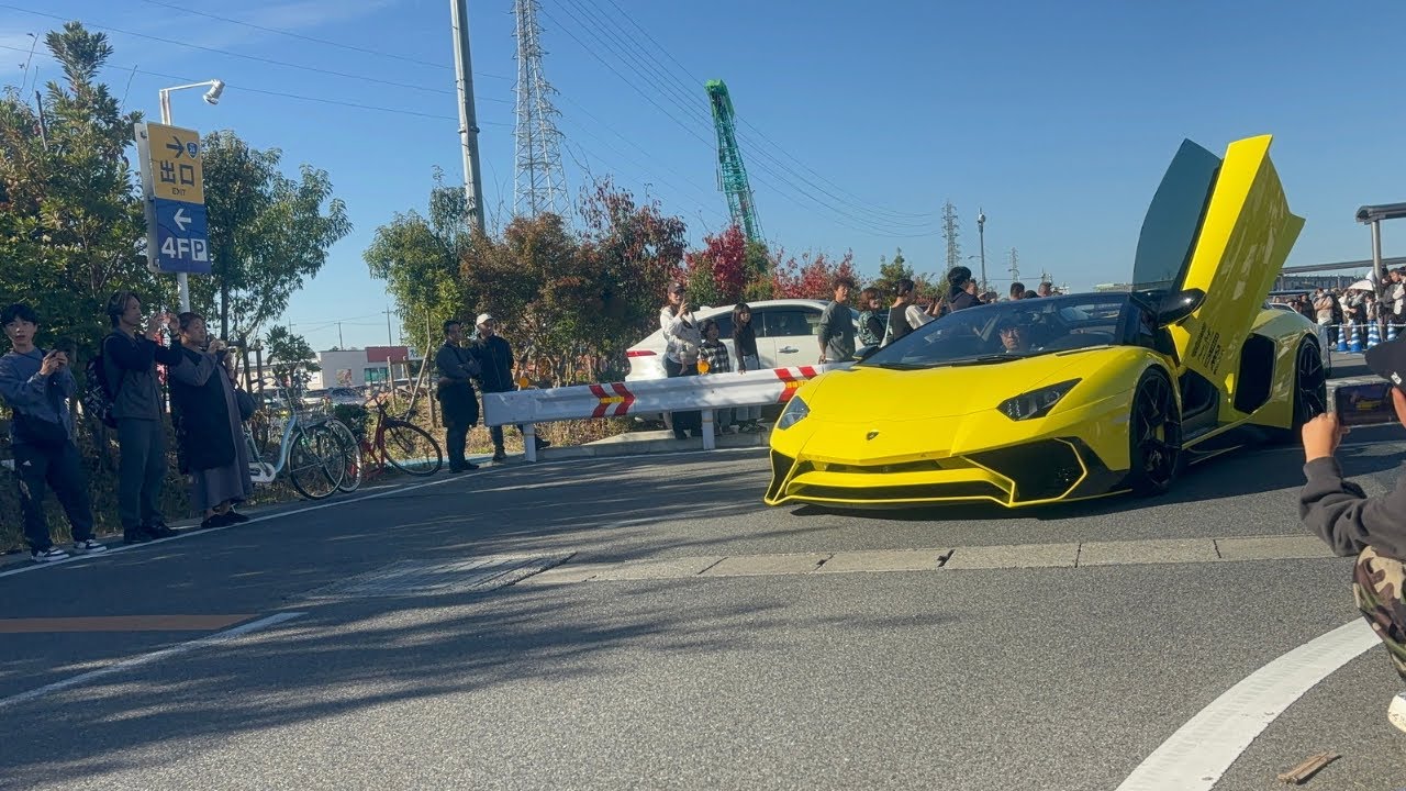 スーパーカーフェス in 奈良 大和郡山 イオンモール Supercar ランボルギーニ フェラーリ ロールスロイス