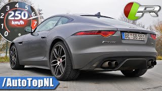 JAGUAR F Type R AWD 550HP | 0-250KM/H ACCELERATION POV & INSANE SOUND by AutoTopNL