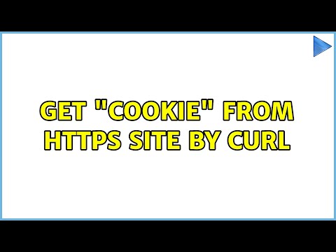 Get "Cookie" from https site by curl