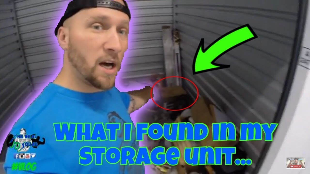 What I Found In My Storage Unit YouTube