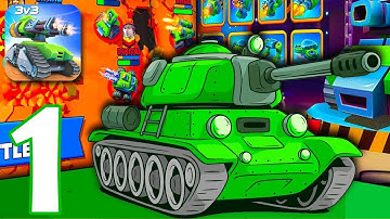Tanks A Lot: 3v3 Brawls | Gameplay Walkthrough Part 1 | Game iOS/Android