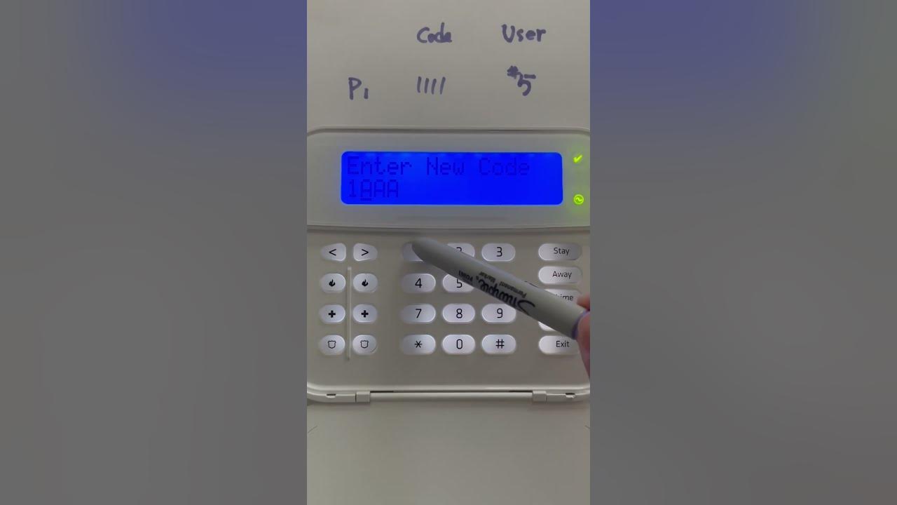 DSC NEO panel user codes programming YouTube