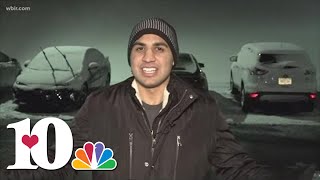Vinay gives a snow update from Cumberland County