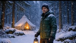 The Hidden Tent in the Snow – A Night of Survival