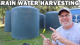 Rain water harvesting on the homestead - Part 1