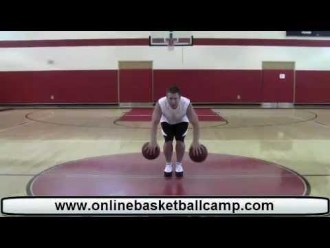 2 Ball Front Back Dribbling Drill