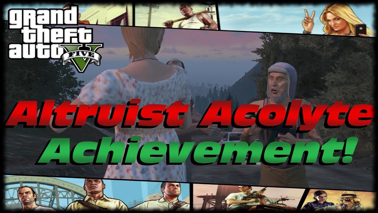 GTA 5 How To Get Altruist Acolyte Xbox Achievement PSN Trophy! Easy