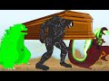 Evolution of baby godzilla vs venom  shin godzilla  meme coffin dance song cover