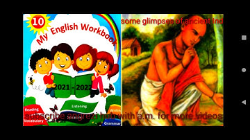English workbook class 10th#worksheet5#some glimpses of ancient India and practices