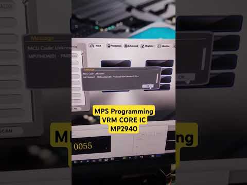 #mpsprogrammer #mpsprogramming #mp2940 #mp2884 Vrm Core IC Programming successfully done. #laptex