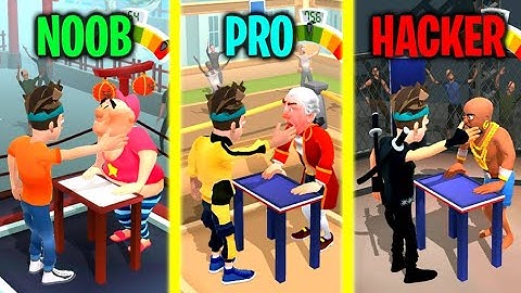 NOOB vs PRO vs HACKER In Slap Kings!