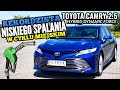 2019 Toyota Camry 2.5 Hybrid - Ile NAJMNIEJ spali w mieście?